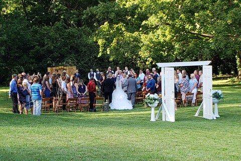 Outdoor ceremony