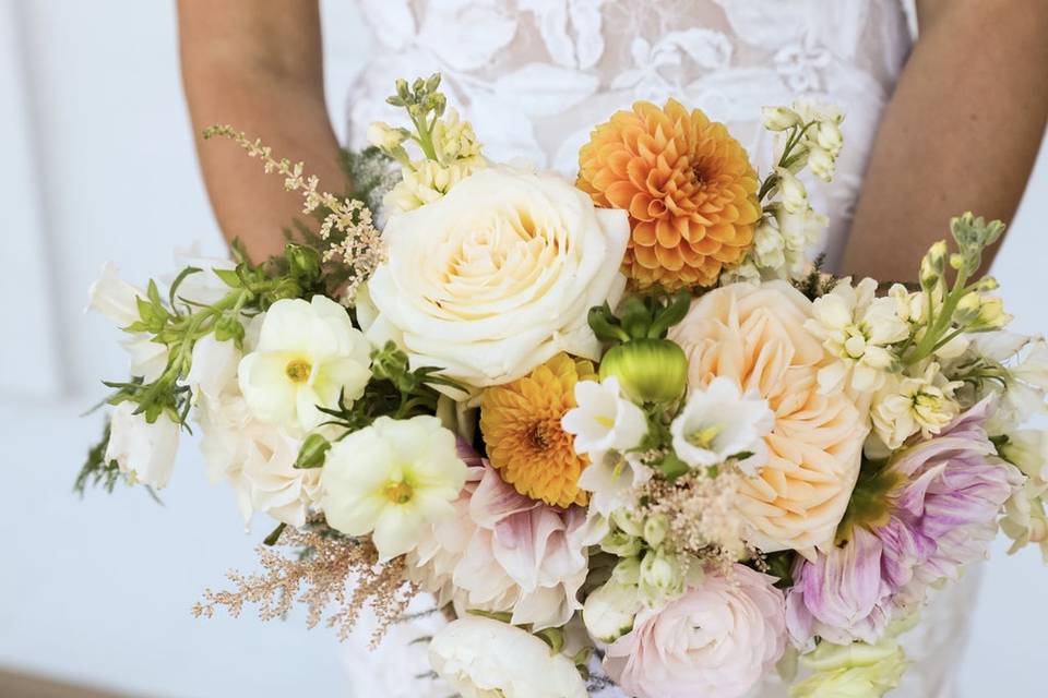 Ceremony ground florals