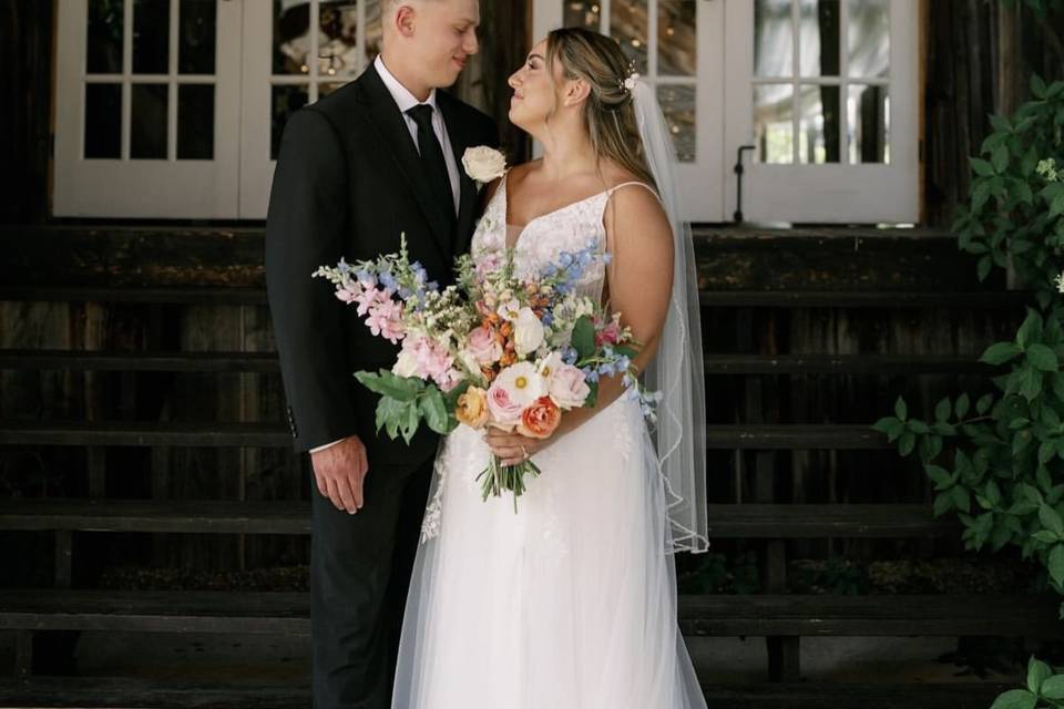 Bride and groom