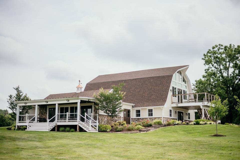 Barn from the driveway