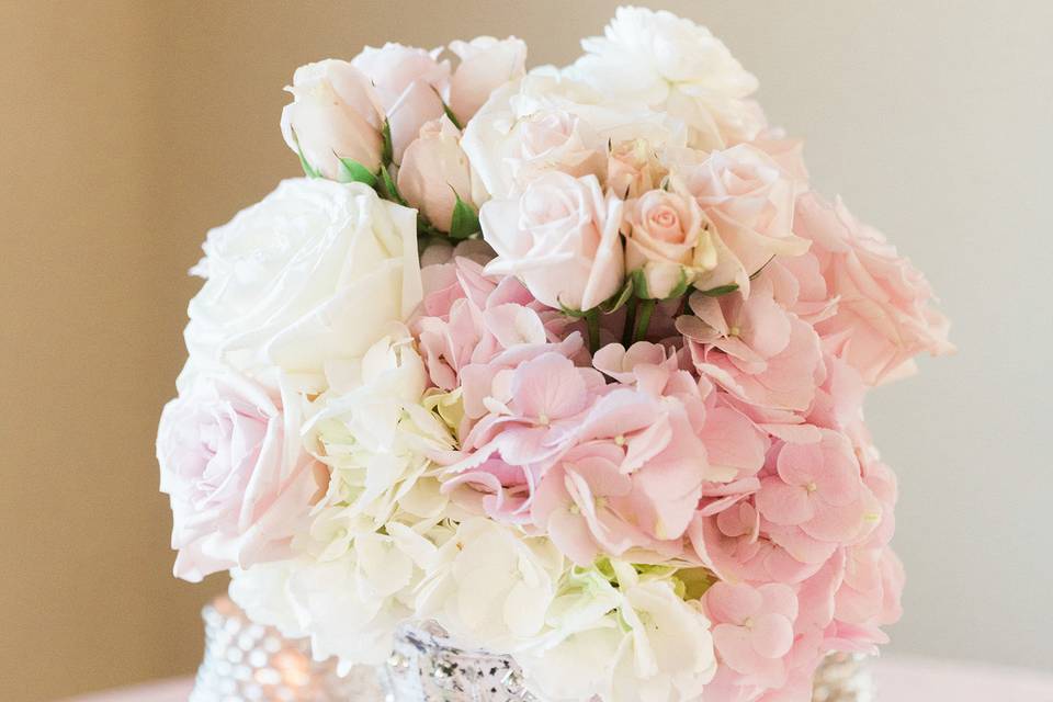 Blush pink arrangement