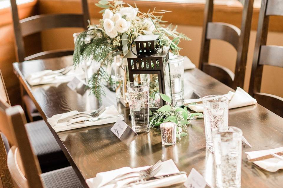 Rustic Table Decor