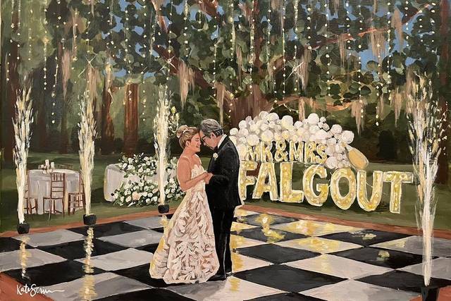 Wedding couple