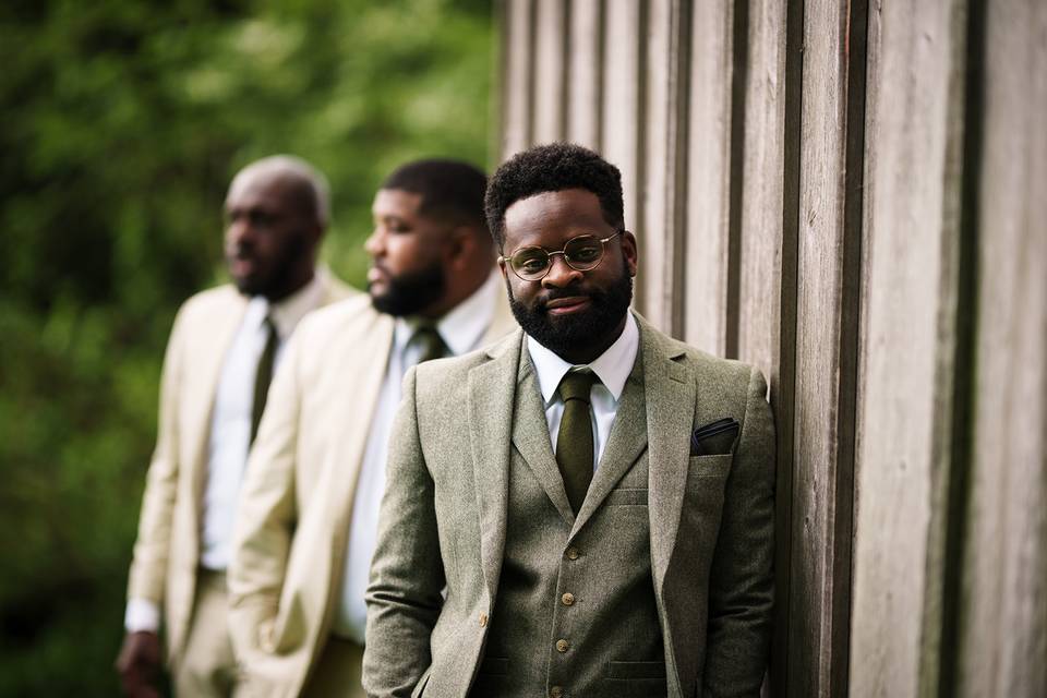 Groom and Groomsman