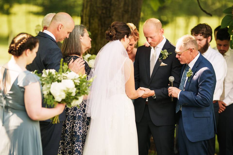 Praying Over Couple