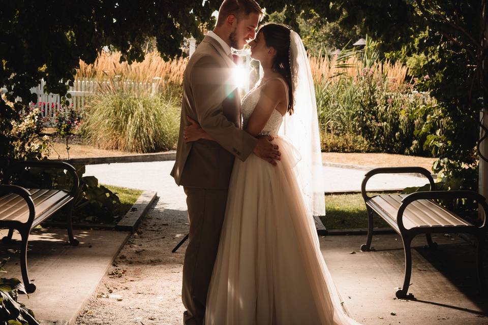 Bride and groom