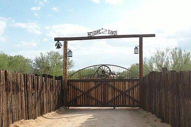 Entrance to the Ranch