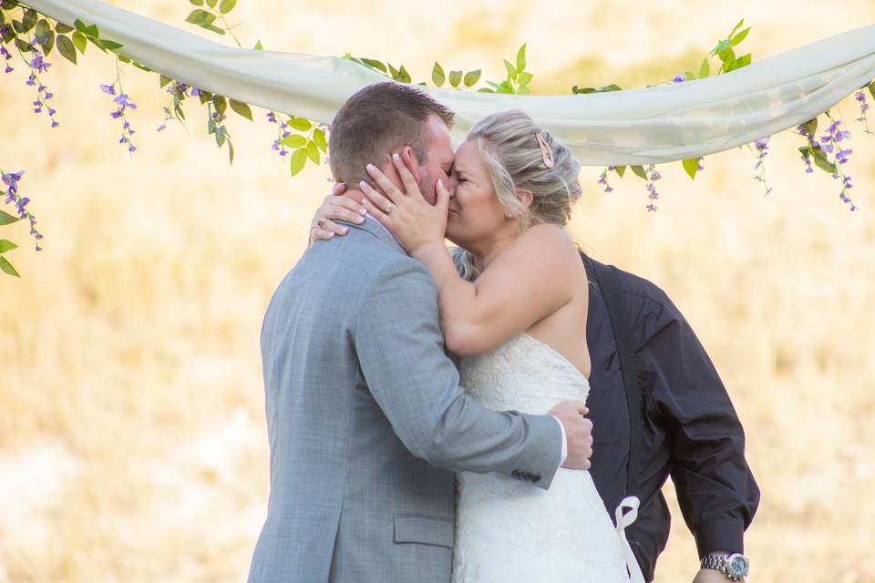 Backyard Wedding Herriman Utah