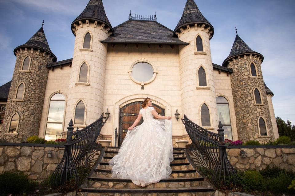 Wadley Farms Castle Wedding