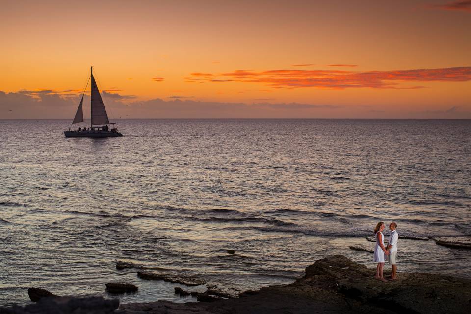 Dylan Burr, Wedding Photograph