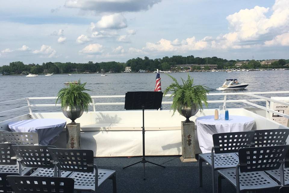 Wedding Cruise Lake Minnetonka