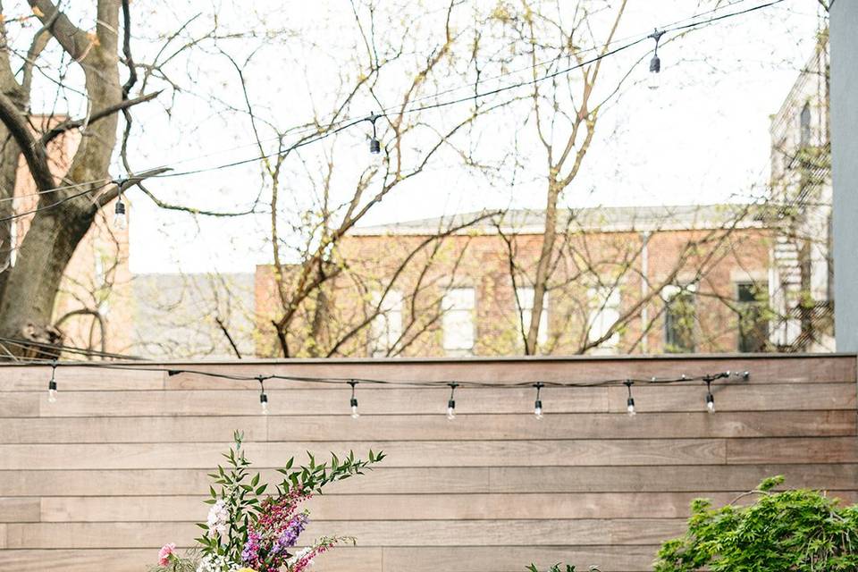 Greene Loft Garden - Ceremony