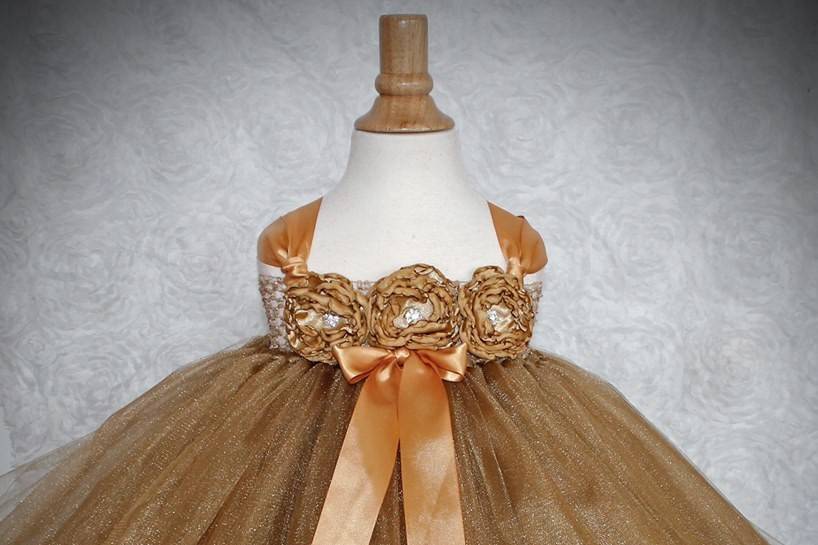 Custom Tutu Flower Girl Dress