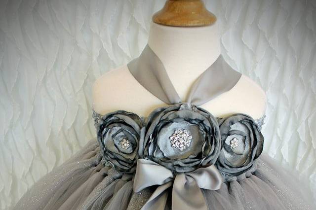 Custom Tutu Flower Girl Dress