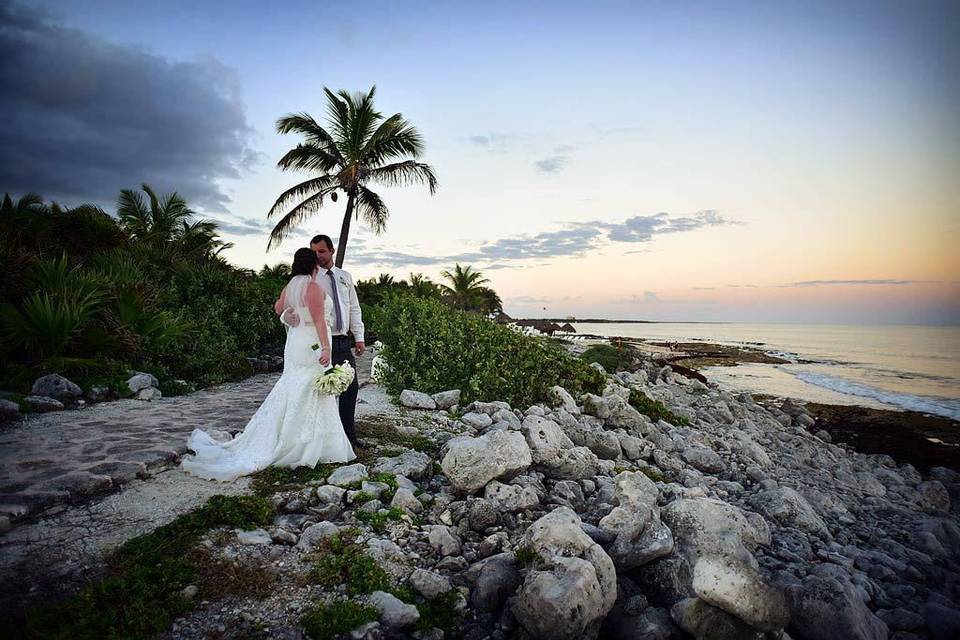 Sunset Wedding Session