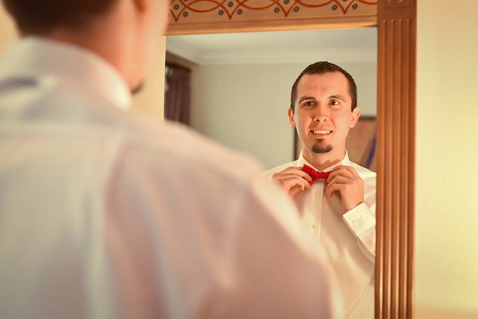 Bow tie Getting Ready