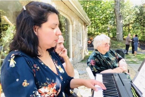 Playing for a wedding ceremony