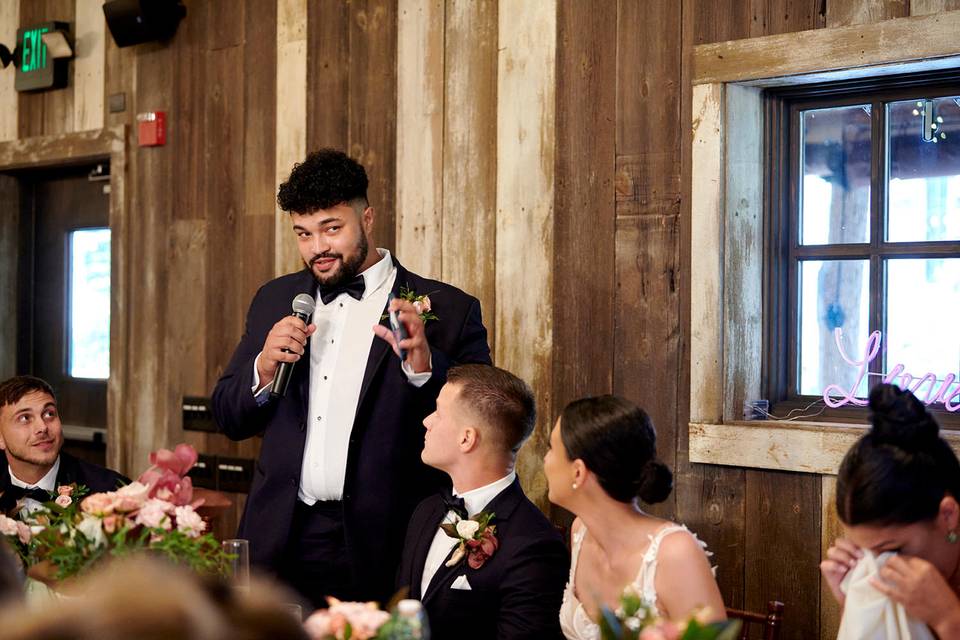 Best man's toast