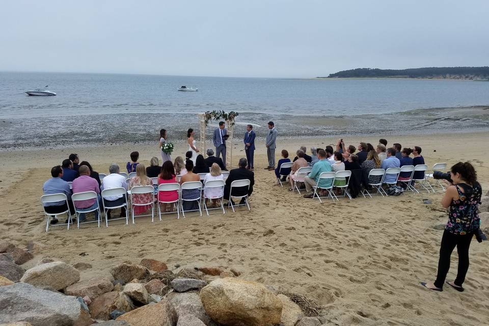 Beach wedding