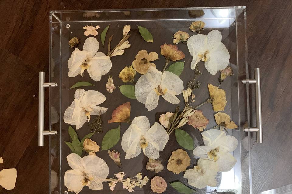 Pressed Flower Tray