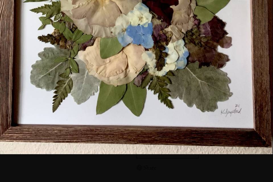 Wedding Bouquet Art