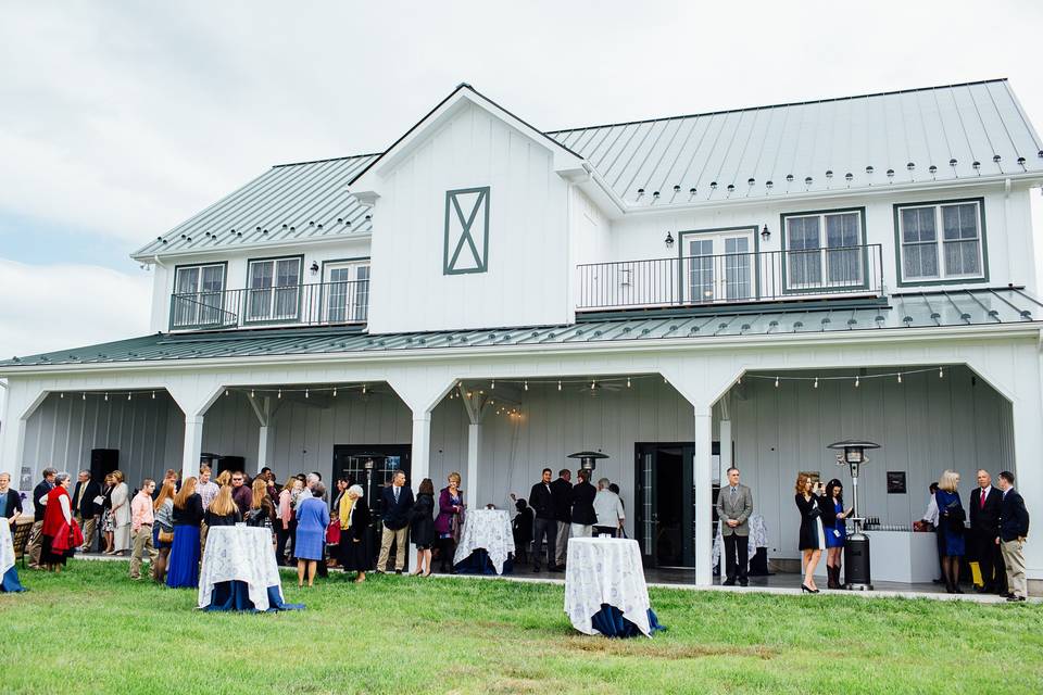 Barn wedding venue