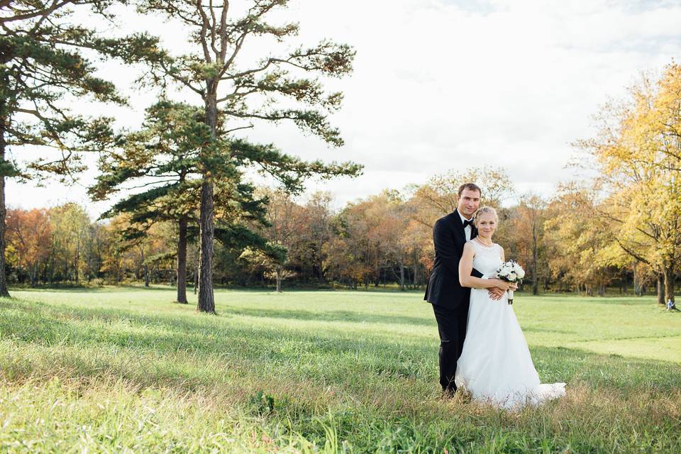 Couples wedding portrait