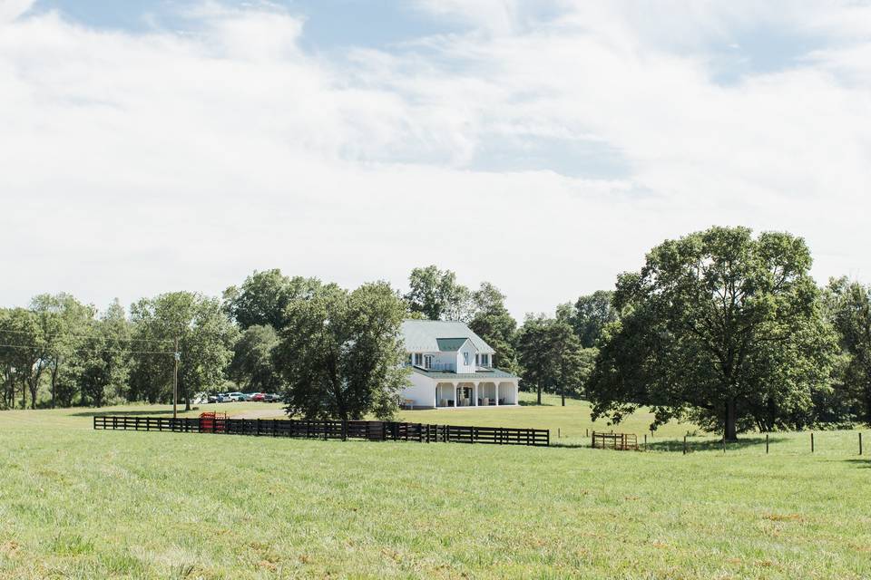 The barn in mid-July