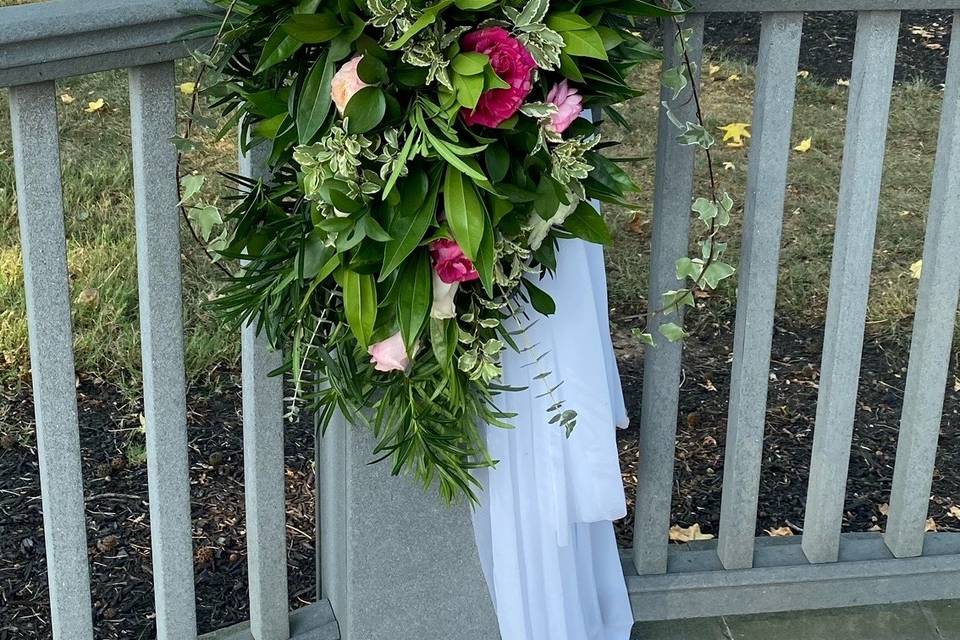 Pergola Floral Arrangement