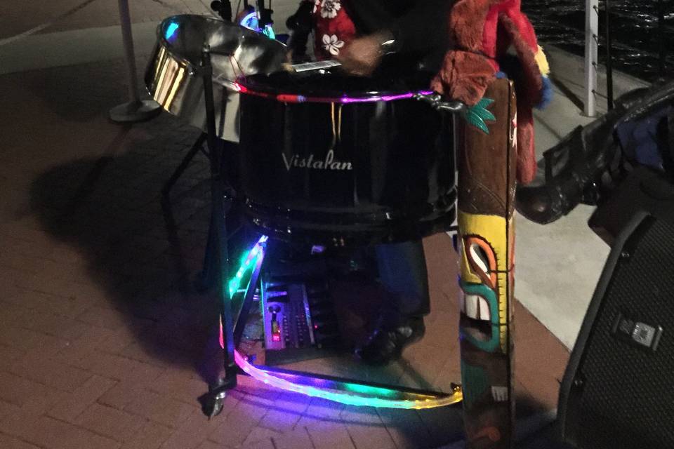 Drumming at night
