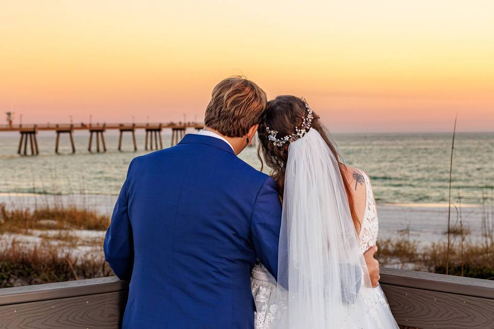 Gulf and Sunset Views