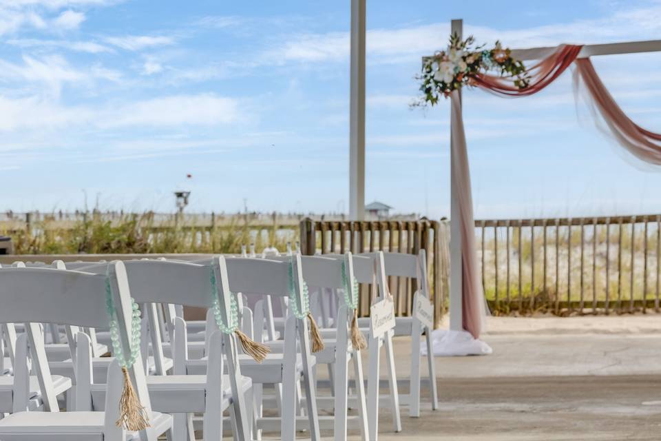 Beach Backdrop at Seal Harbor