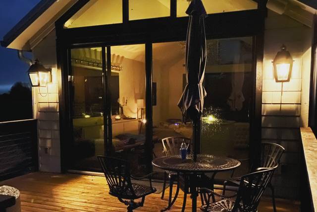 Bridal suite deck
