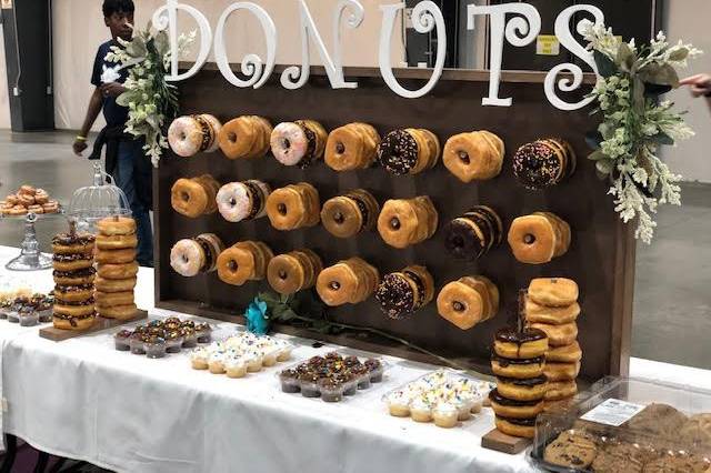 Donut wall set-up