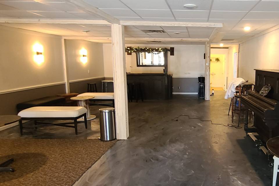 Lounge and bar
