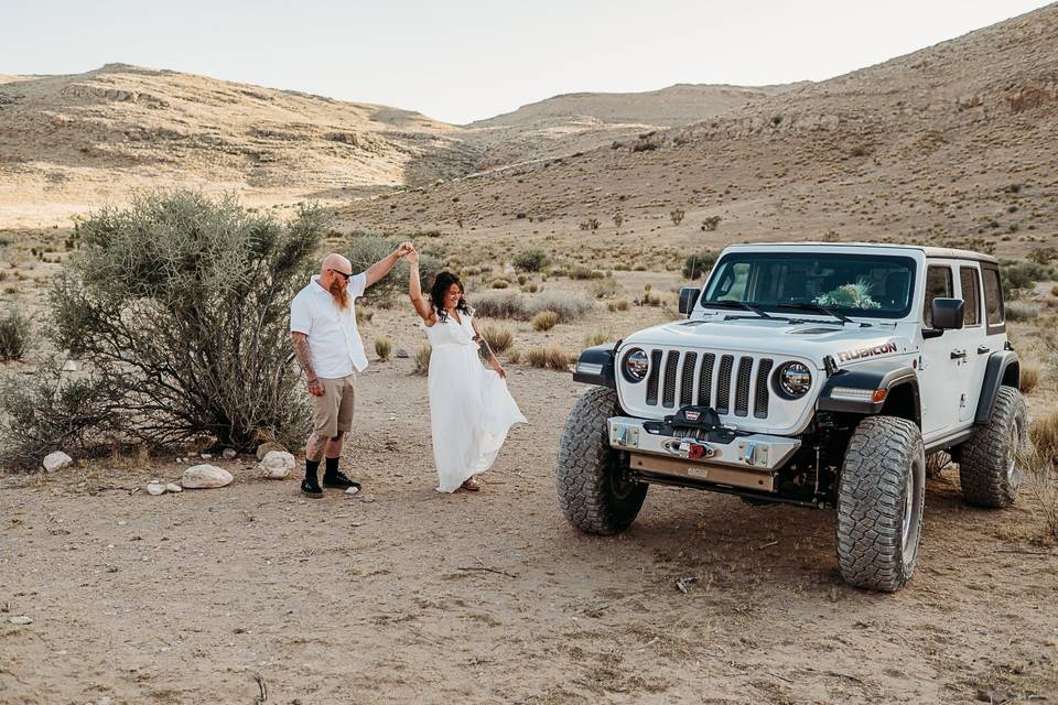 Jeep Elopement