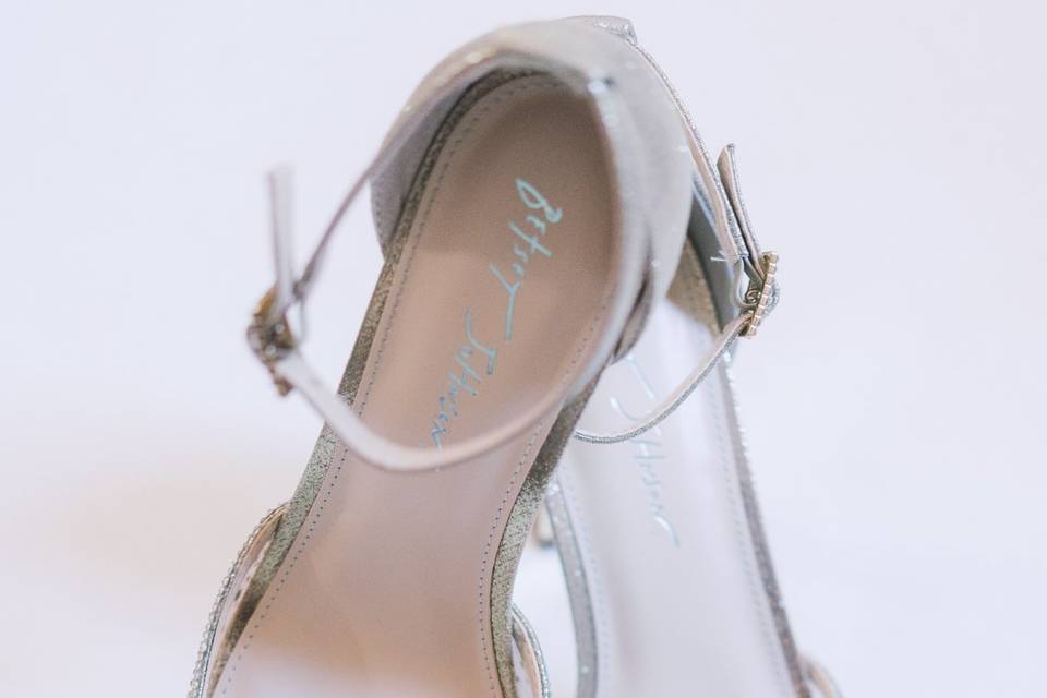 Modern glass slippers