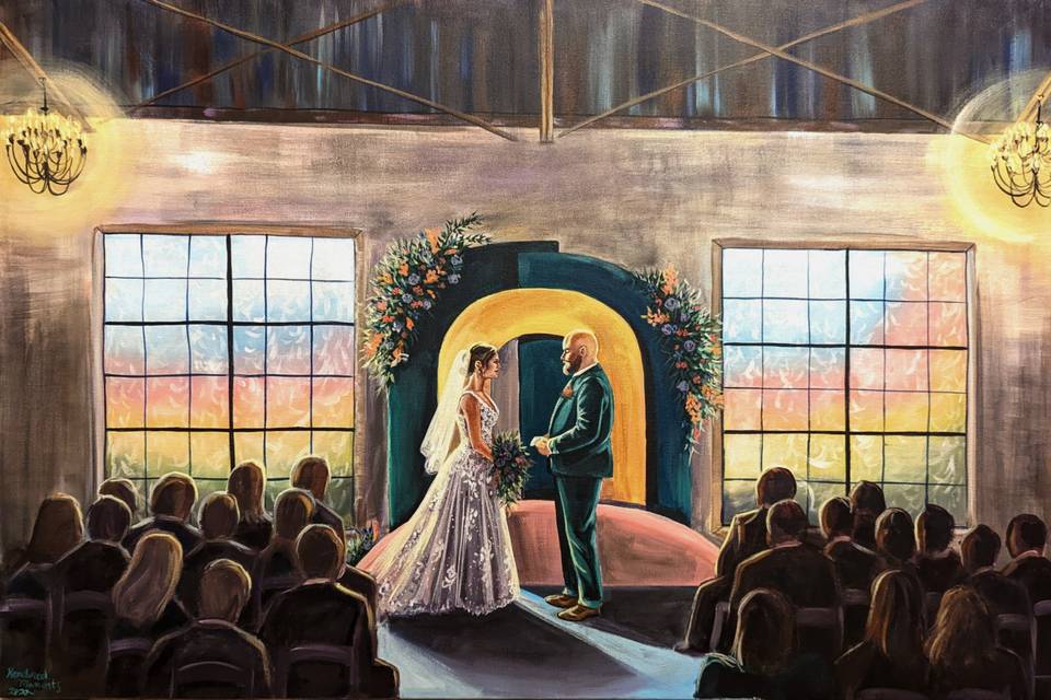 At the Altar 24x36