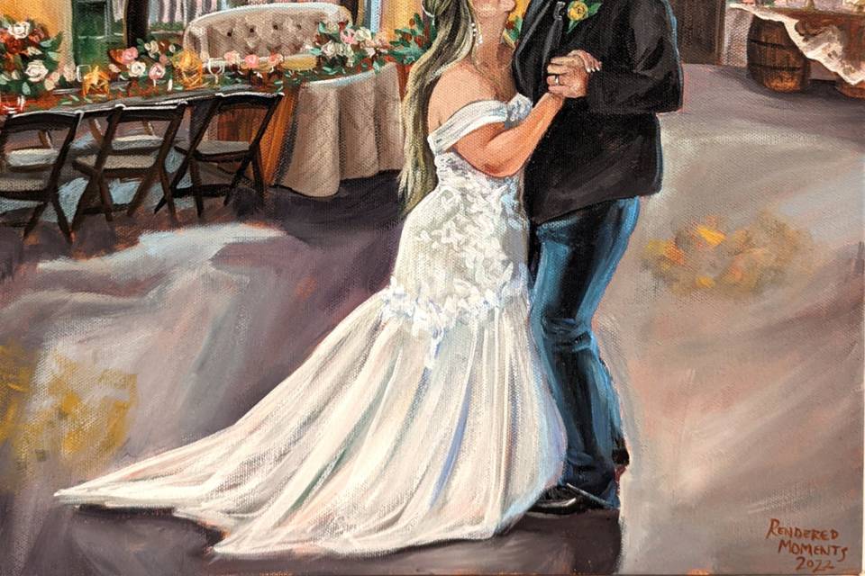 Cheyenne & Emery 16x20