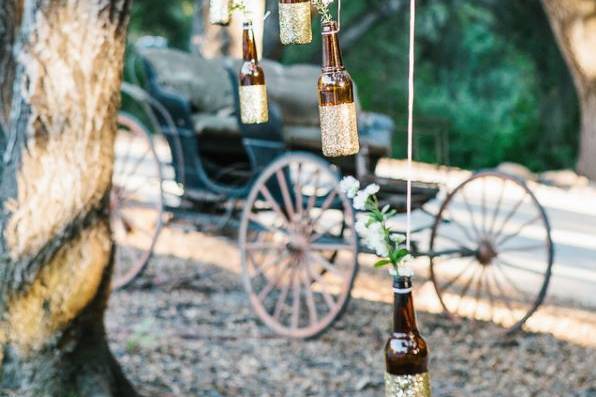 Hanging bottles