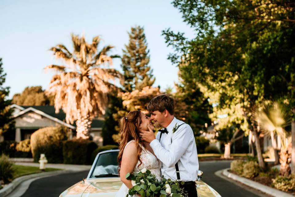 Backyard wedding