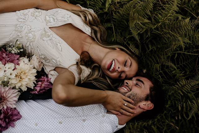 Laughter - Asheville Styled Elopement  - The Anchor Studio