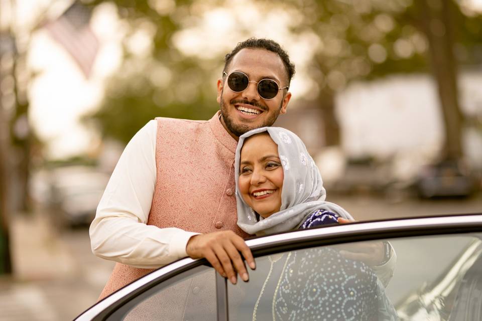 Groom and Mother-inlaw