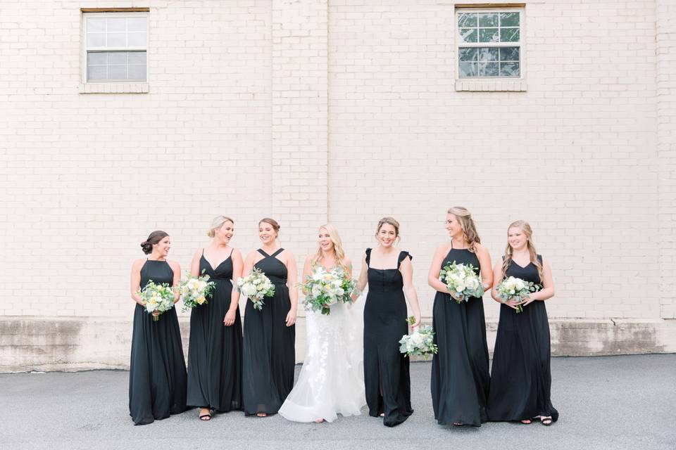 Bridesmaids in Marietta