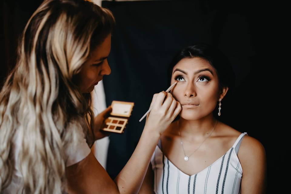 Bridal makeup