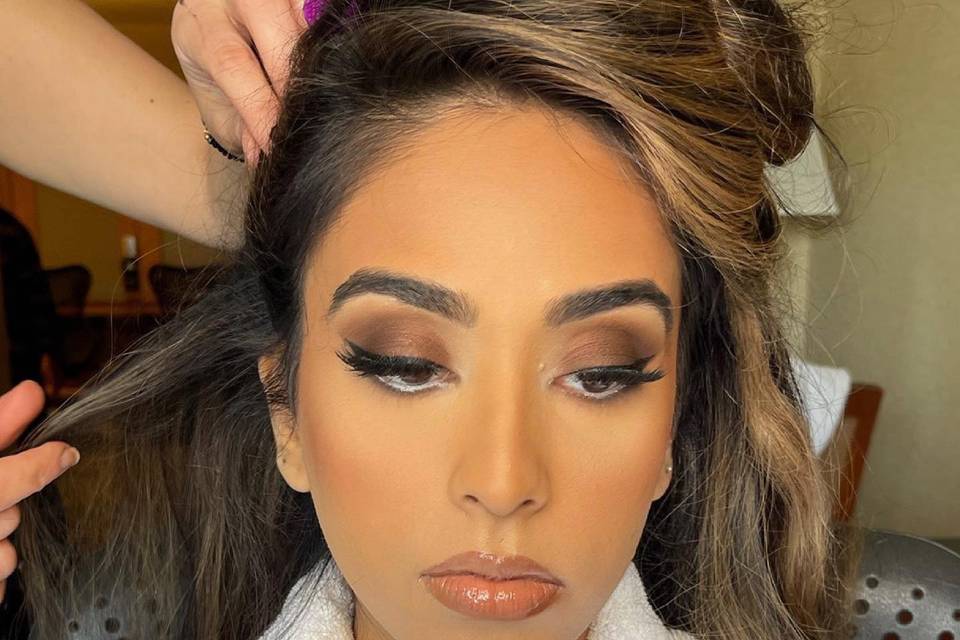 Bridal makeup