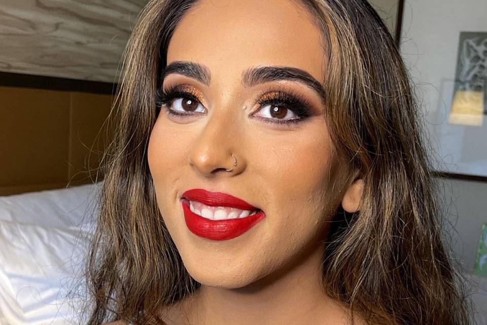 Bridal makeup