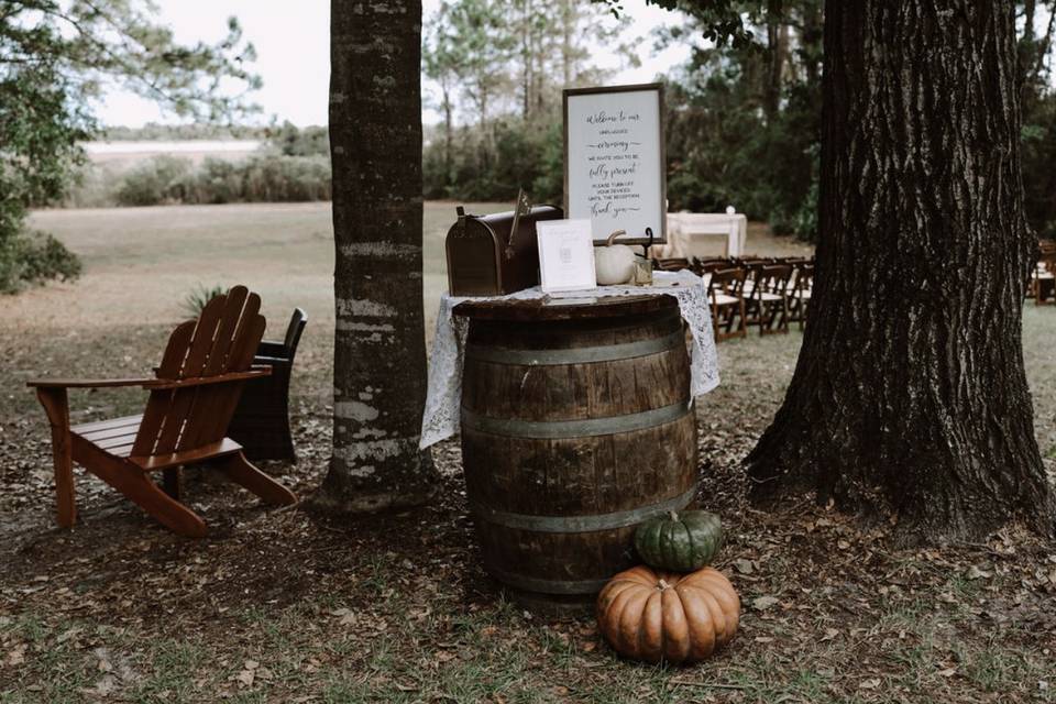 Something Blue wedding design