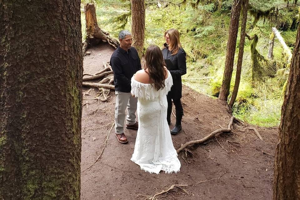 Forest elopement