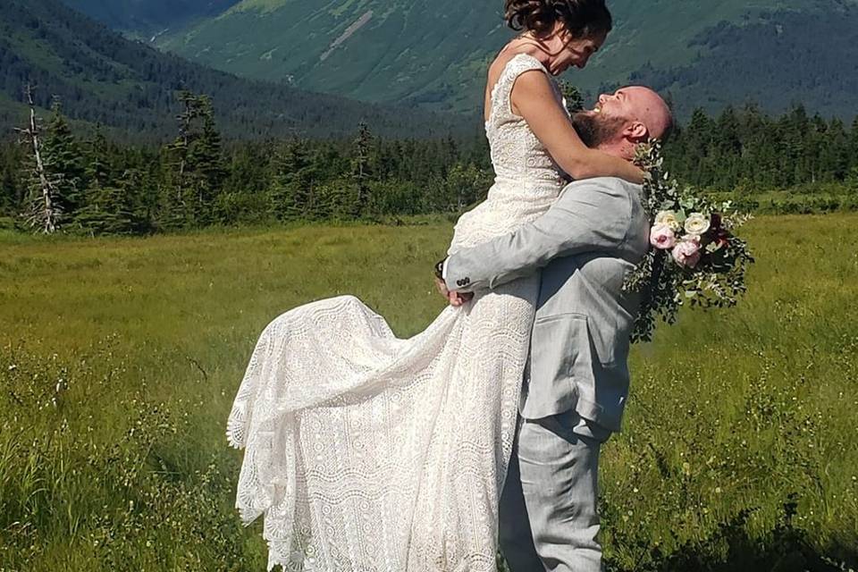 Remote wedding location